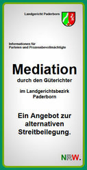 Bild mit Informationen über Mediation Bild mit Informationen über Mediation
